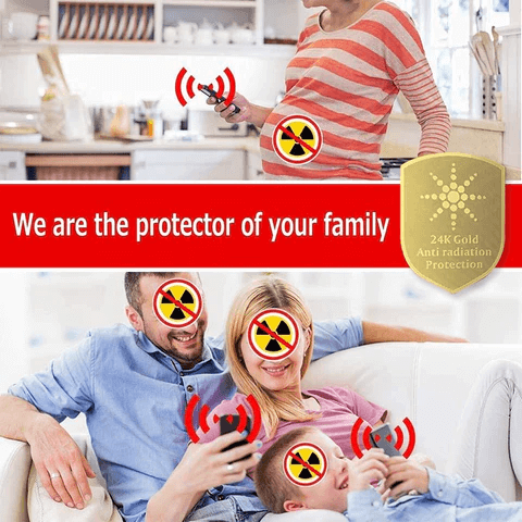 Is Your Phone's EMF Dangerous-is your phone making you sick. Use EMF defense stickers to block harmful emf