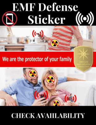 EMF Defense Sticker