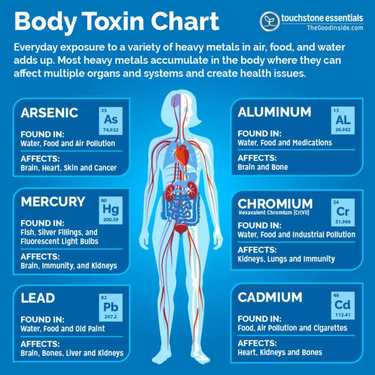 zeolite toxin chart